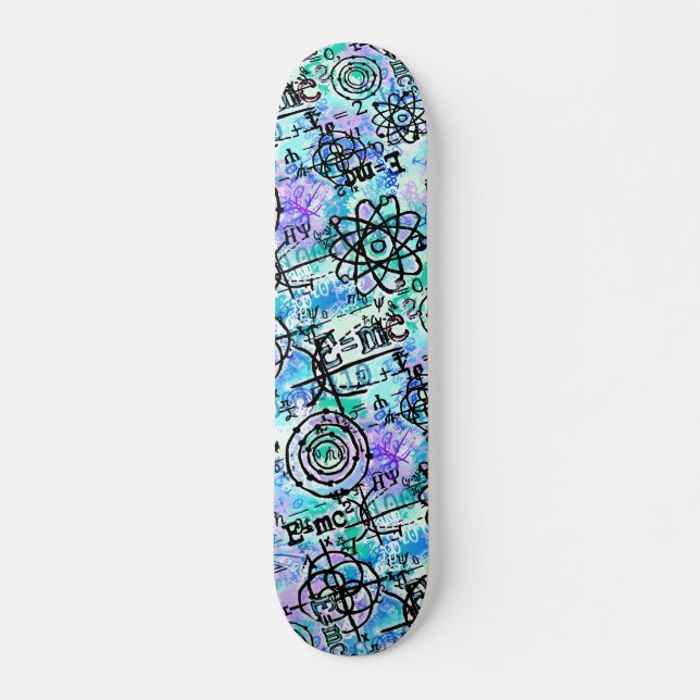 Physik-und Mathe-Symbole, Aussenseiter Skateboard (Vorne)
