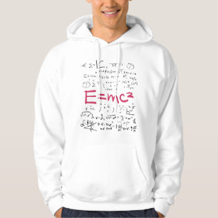 Physik und Mathematik Formeln EMC2 Hoodie