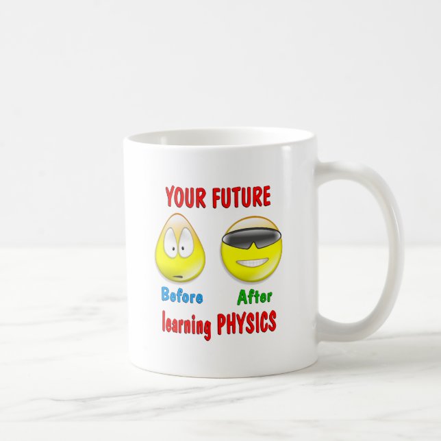 Physik-Zukunft Kaffeetasse (Rechts)