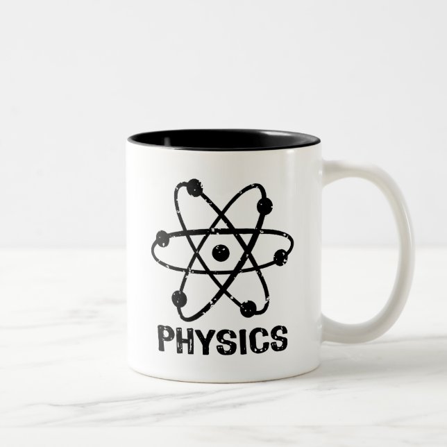 Physik Zweifarbige Tasse (Rechts)