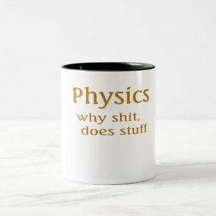 Physik Zweifarbige Tasse