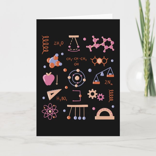 Physikalische Elemente Karte (Vorderseite)