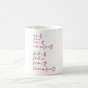 Physikalische Formel Kaffeetasse