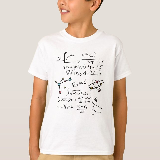 Physikalische Mathematik Formel Lehrer Student Mol T-Shirt (Vorderseite)