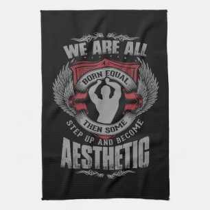 Physikalische Motivation - Ästhetik - Schritt hoch Küchentuch