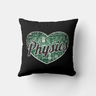 Physikalische Retro-Herz-Blackboard-Liebe Kissen