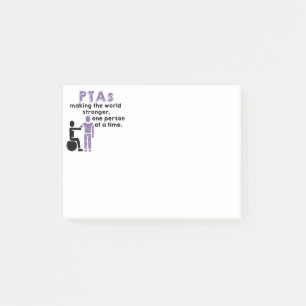 Physikalische Therapeuten - Nachhinweise Post-it Klebezettel