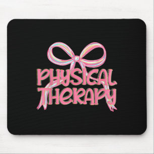 Physikalische Therapie Ästhetisch Pink Coquette Bo Mousepad