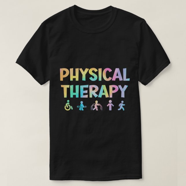 Physikalische Therapie Krawatte Dey Physical Thera T-Shirt (Design vorne)
