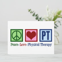 Physikalische Therapie Peace Liebe PT Card