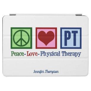 Physikalische Therapie Peace Liebe PT Custom iPad Air Hülle