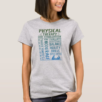 Physikalische Therapie Physikalischer Therapeut PT T-Shirt