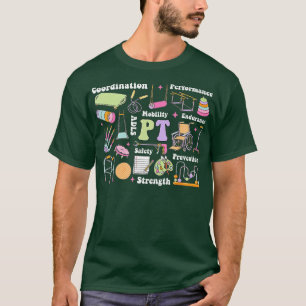 Physikalische Therapie PT Pädiatrische medizinisch T-Shirt
