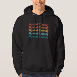 Physikalische Therapie PT Retro PT Grad Geschenke Hoodie