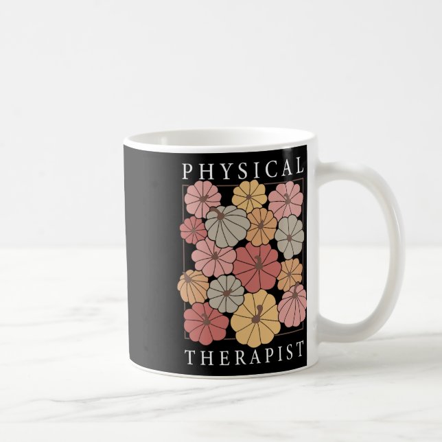 Physikalische Therapie Pumpkin Fall Pt Therapist T Kaffeetasse (Rechts)