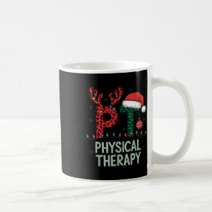 Physikalische Therapie Weihnachts-Weihnachtsmannmü Kaffeetasse