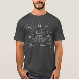 Physikalische Wormhole-Zeitreise für Astrophysiker T-Shirt