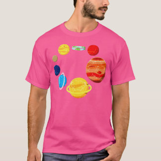 Physikalischer Astr. des Sonnensystems der flachen T-Shirt