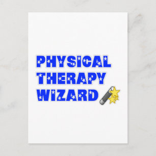 Physikalischer Therapeut Postkarte