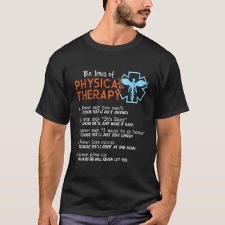 Physikalischer Therapeut Schenkungsgesetze der Phy T-Shirt
