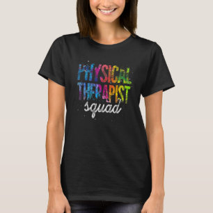 Physikalischer Therapeut Squad farbenfroh Physikal T-Shirt