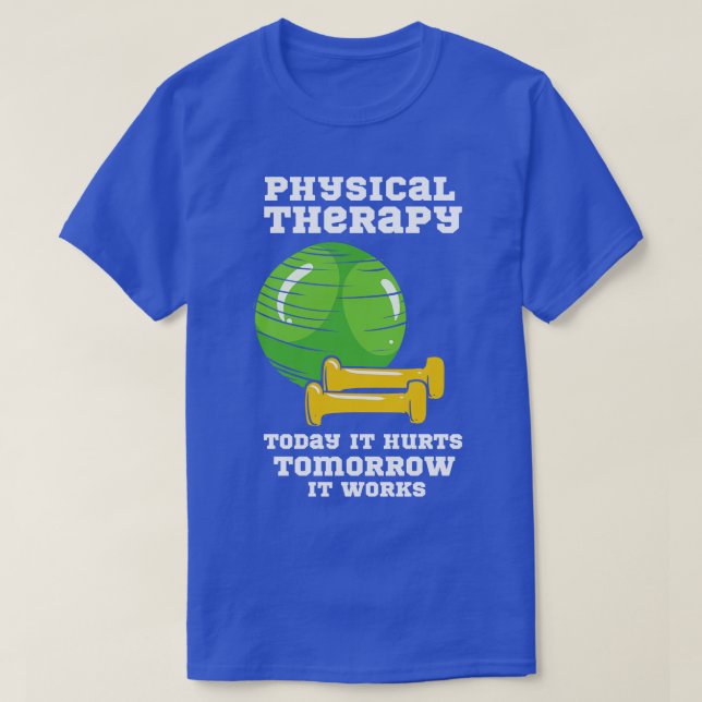 Physikalischer Therapeut T-Shirt (Design vorne)