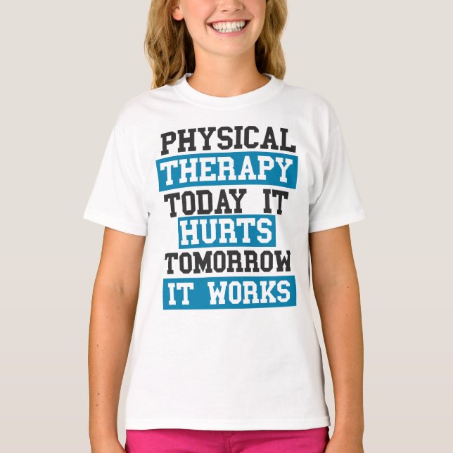 Physikalischer Therapeut T-Shirt (Vorderseite)