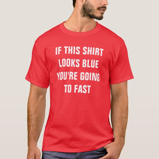 Physikalisches SPEED-LIMIT-Shirt T-Shirt (Vorderseite)