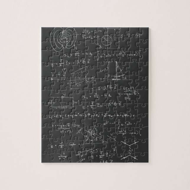 Physikdiagramme und -formeln puzzle (Vertikal)