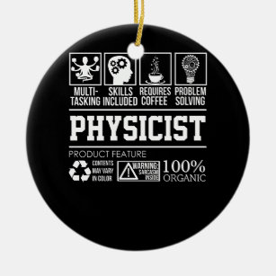 Physiker 100% Bio Keramik Ornament