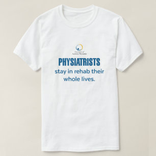 Physiker Bleibe im T - Shirt Rehab