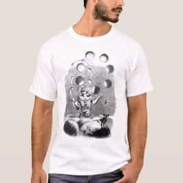 Physiker, der mit den Planeten jongliert T-Shirt