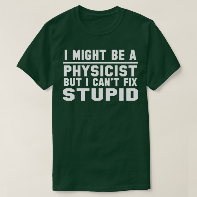 Physiker T-Shirt (Design vorne)