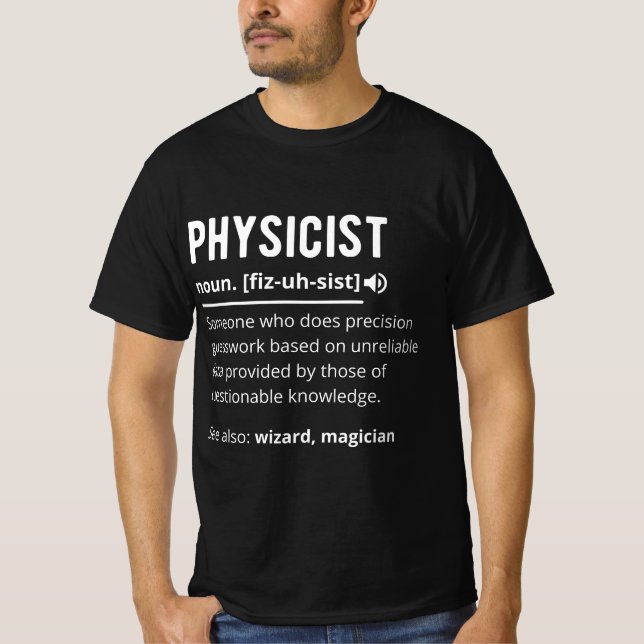 Physikerin T-Shirt (Vorderseite)