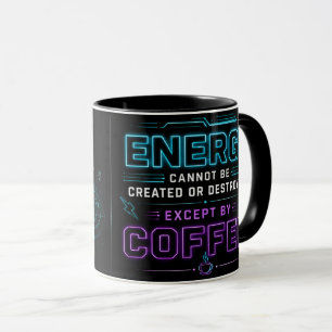 Physiklehrer – Energie kann nicht durch Kaffee erz Tasse