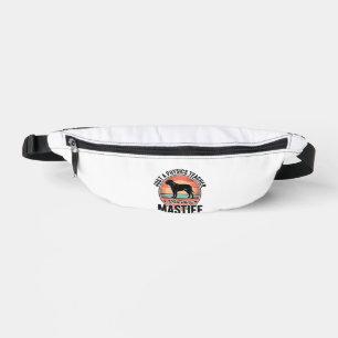 Physiklehrer liebt Mastiff Vintage Hundeshirt_1 Bauchtasche