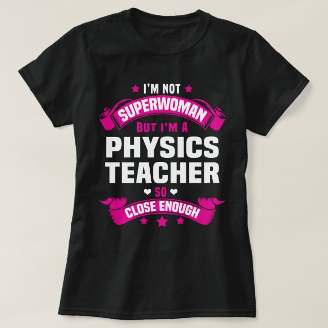Physiklehrer T-Shirt (Design vorne)