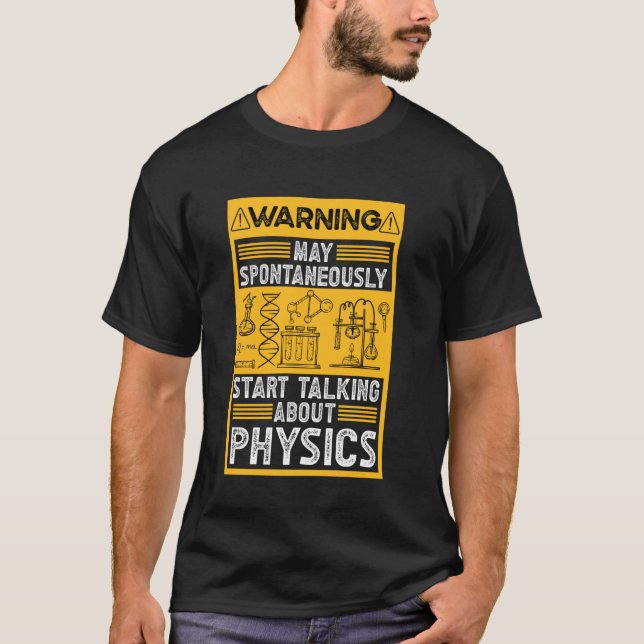 Physiklehrer T-Shirt (Vorderseite)