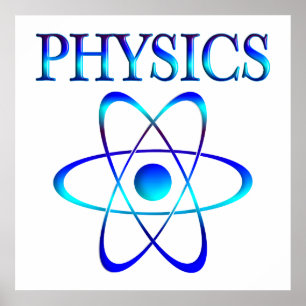 Physikplakat Poster