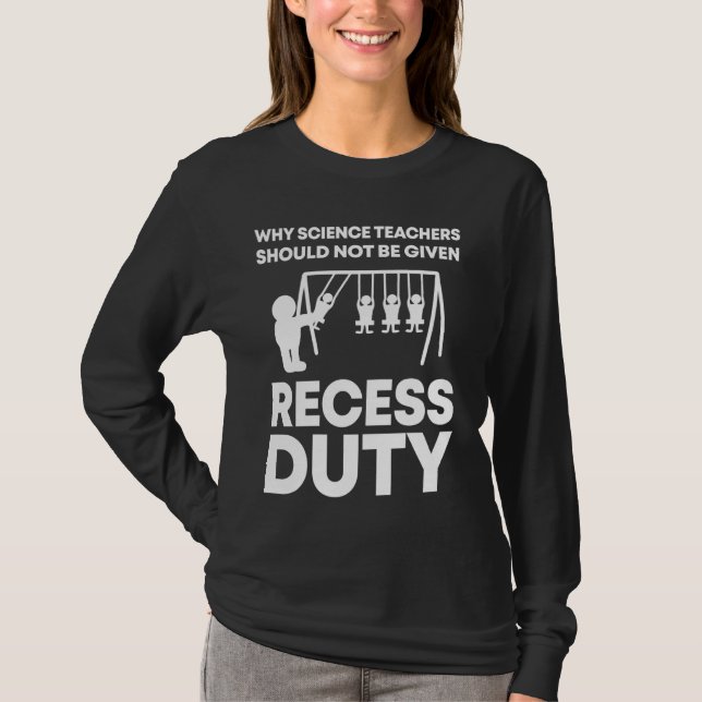 Physikstudent I Funny Science Lehrer T-Shirt (Vorderseite)