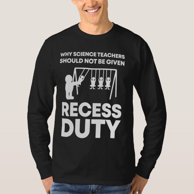 Physikstudent I Funny Science Lehrer T-Shirt (Vorderseite)