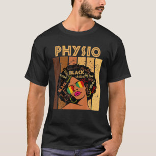 Physio Afro American Women Black History m T-Shirt