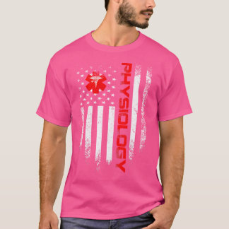 Physiologie-Doktor der Vintagen US-amerikanischen  T-Shirt