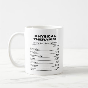 Physiotherapeut bestimmt Bewegungsarzt Kaffeetasse