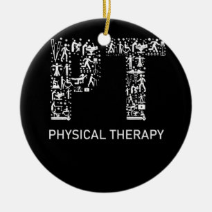 Physiotherapeut Geschenk PT Monat Keramik Ornament