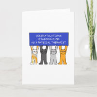 Physiotherapeut Graduate Glückwunsch