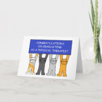 Physiotherapeut Graduate Herzlichen Glückwunsch