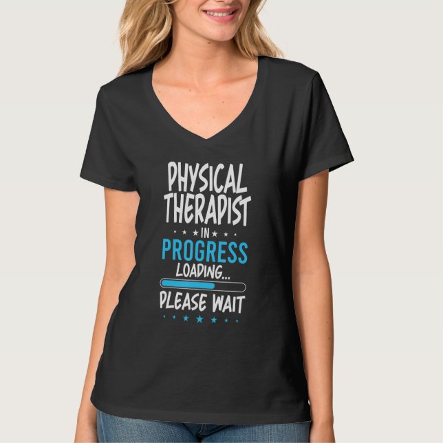 Physiotherapeut im Gange T-Shirt (Vorderseite)