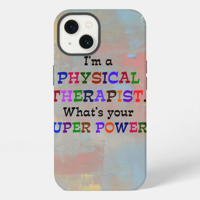 Physiotherapeut iPhone Hülle (Rückseite)