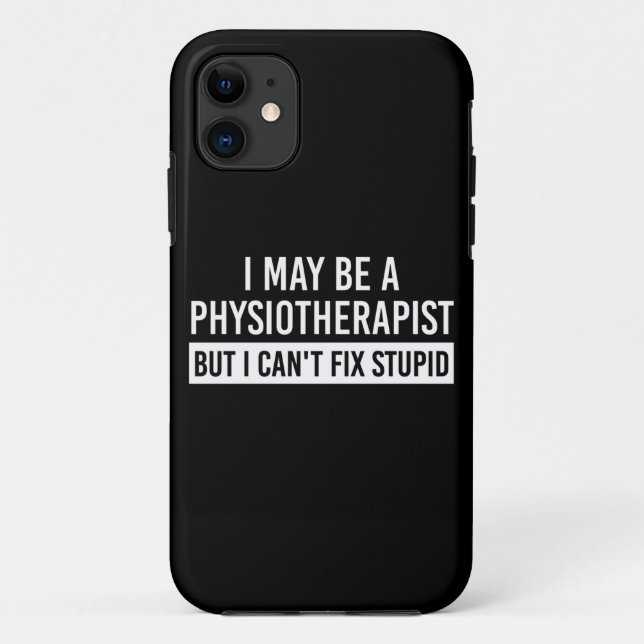 Physiotherapeut Lustige Sprüche PT Geschenke Case-Mate iPhone Hülle (Rückseite)